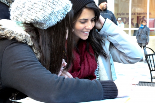 visitors in Downtown Boston