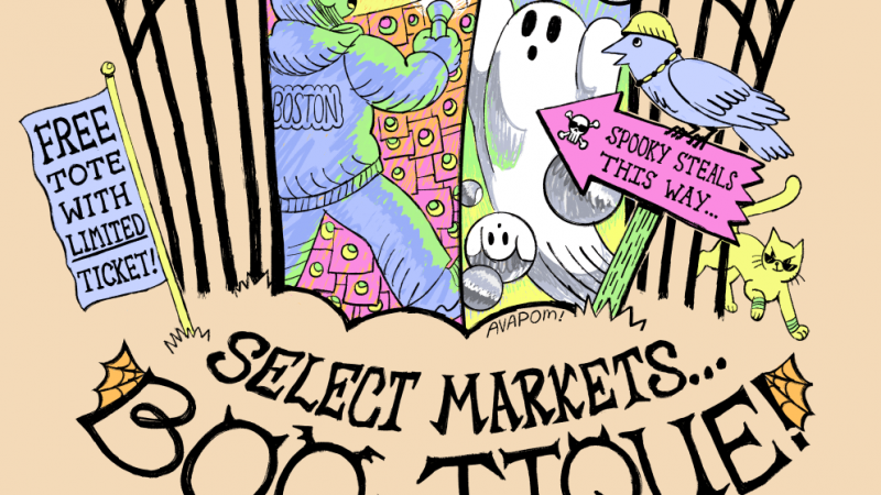 WNDR Boston Select Market Halloween Boo-tique